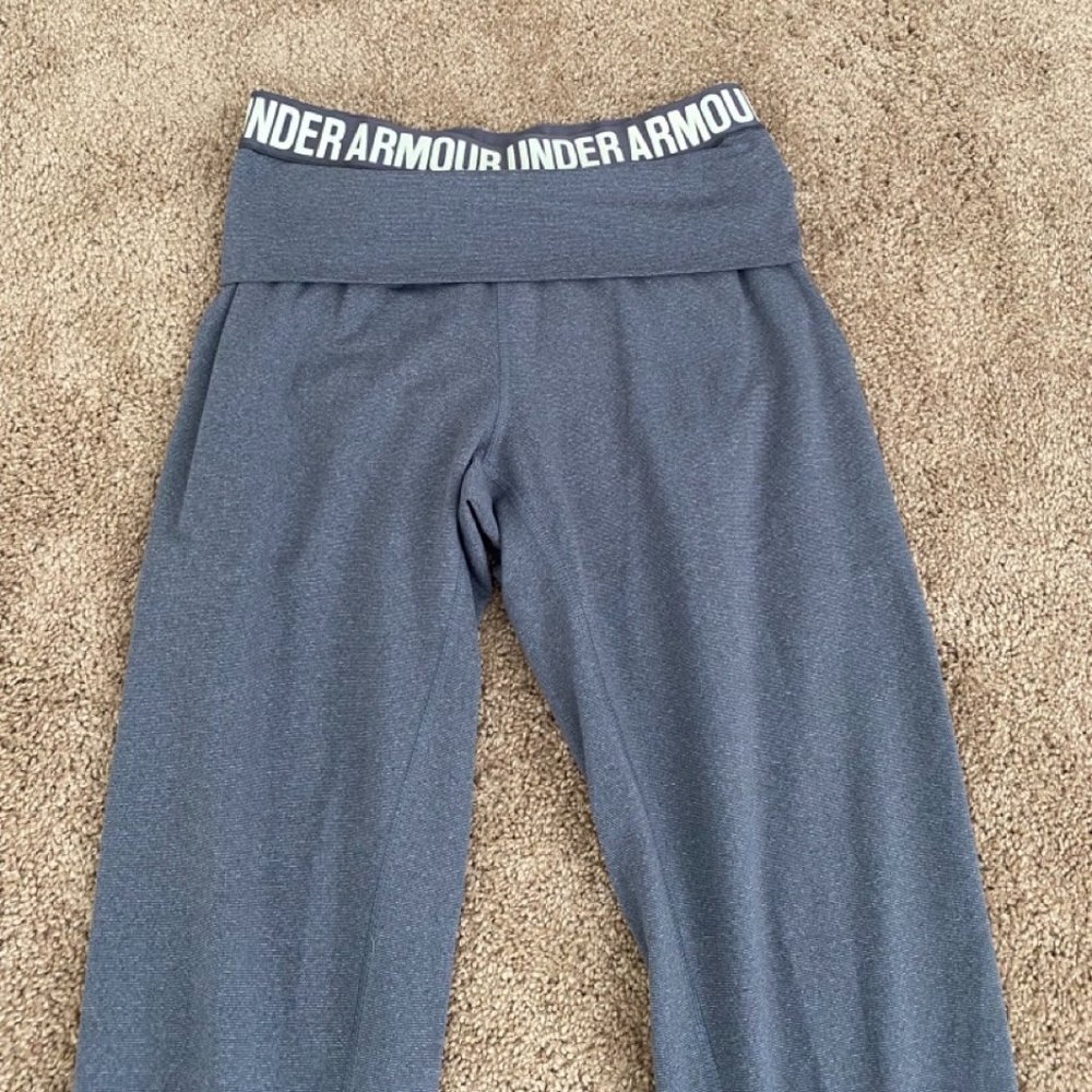 Grey Uptown Jogger Pants By Under Armour